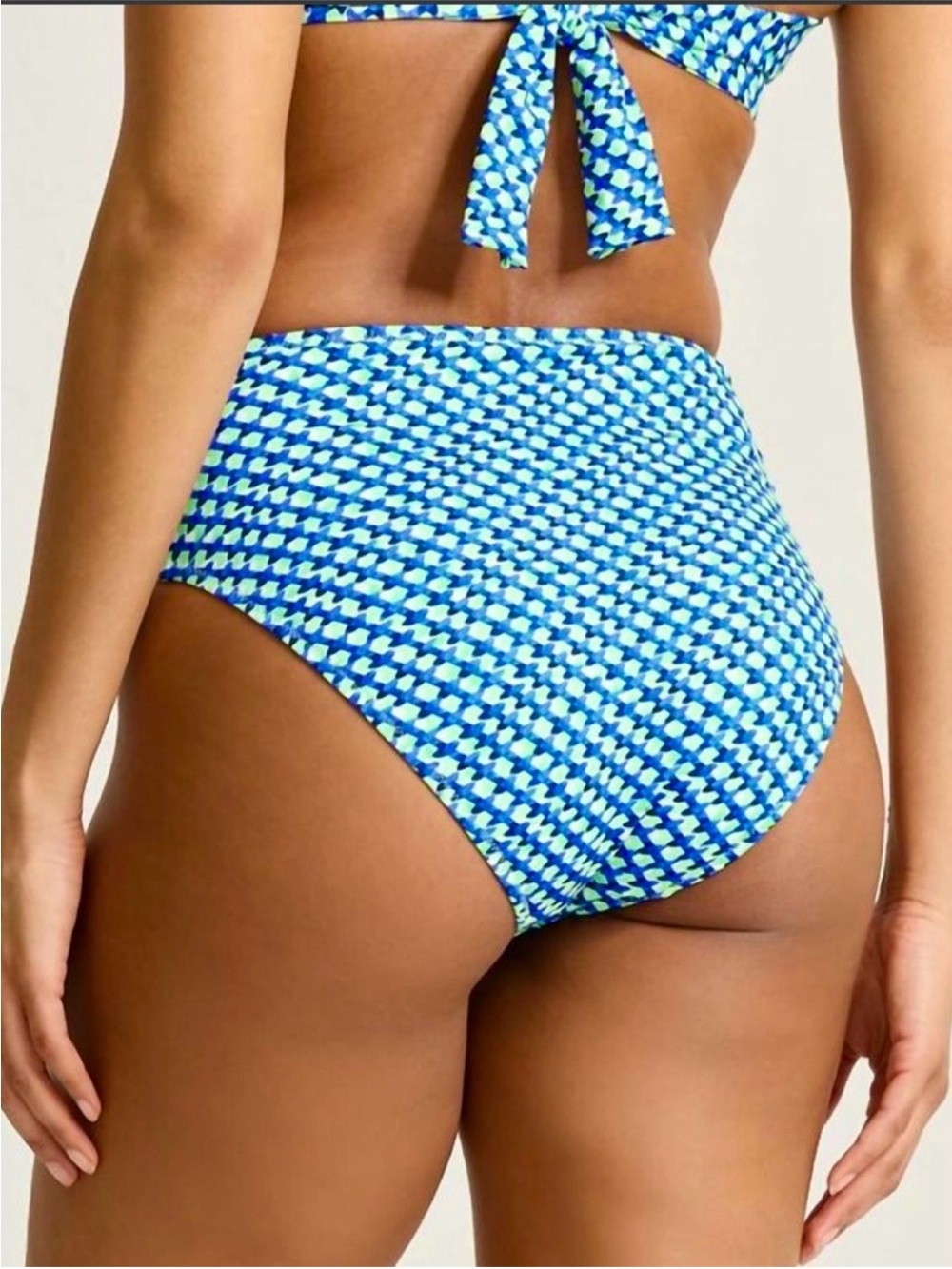 NWOT Tommy Bahama Palm Modern Mosaic Pool High-Waist Bikini Bottom - Picture 3 of 16